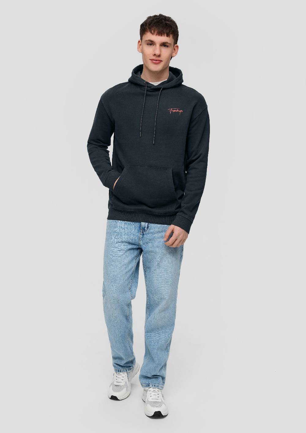 S.Oliver Hoodie mit Rückenprint Super Rabatt