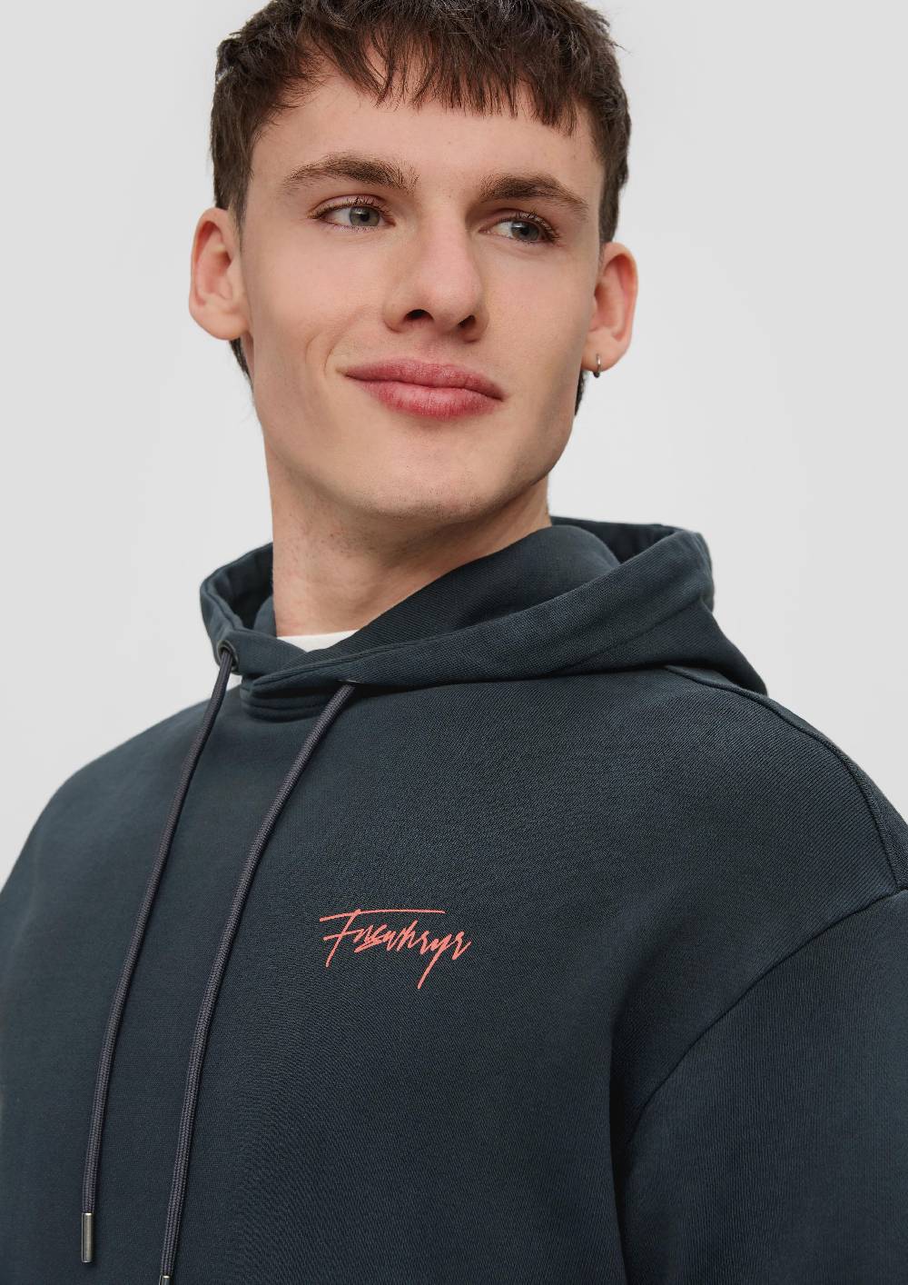 S.Oliver Hoodie mit Rückenprint Super Rabatt