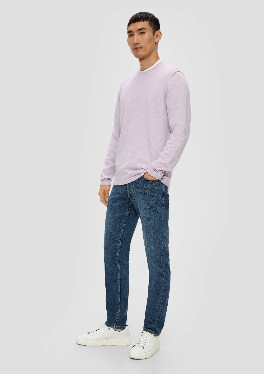 S.Oliver Strickpullover mit Rollkante 50% Rabatt mit kostenlosem Versand
