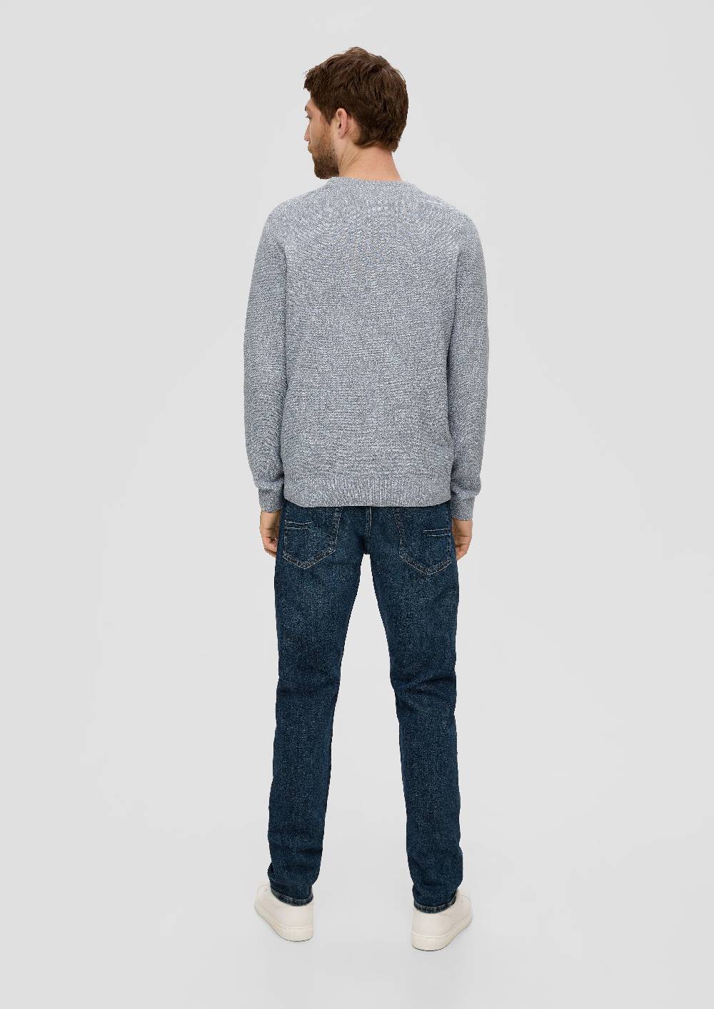 S.Oliver Feinstrickpullover mit Crew Neck Kostenloser Versand international