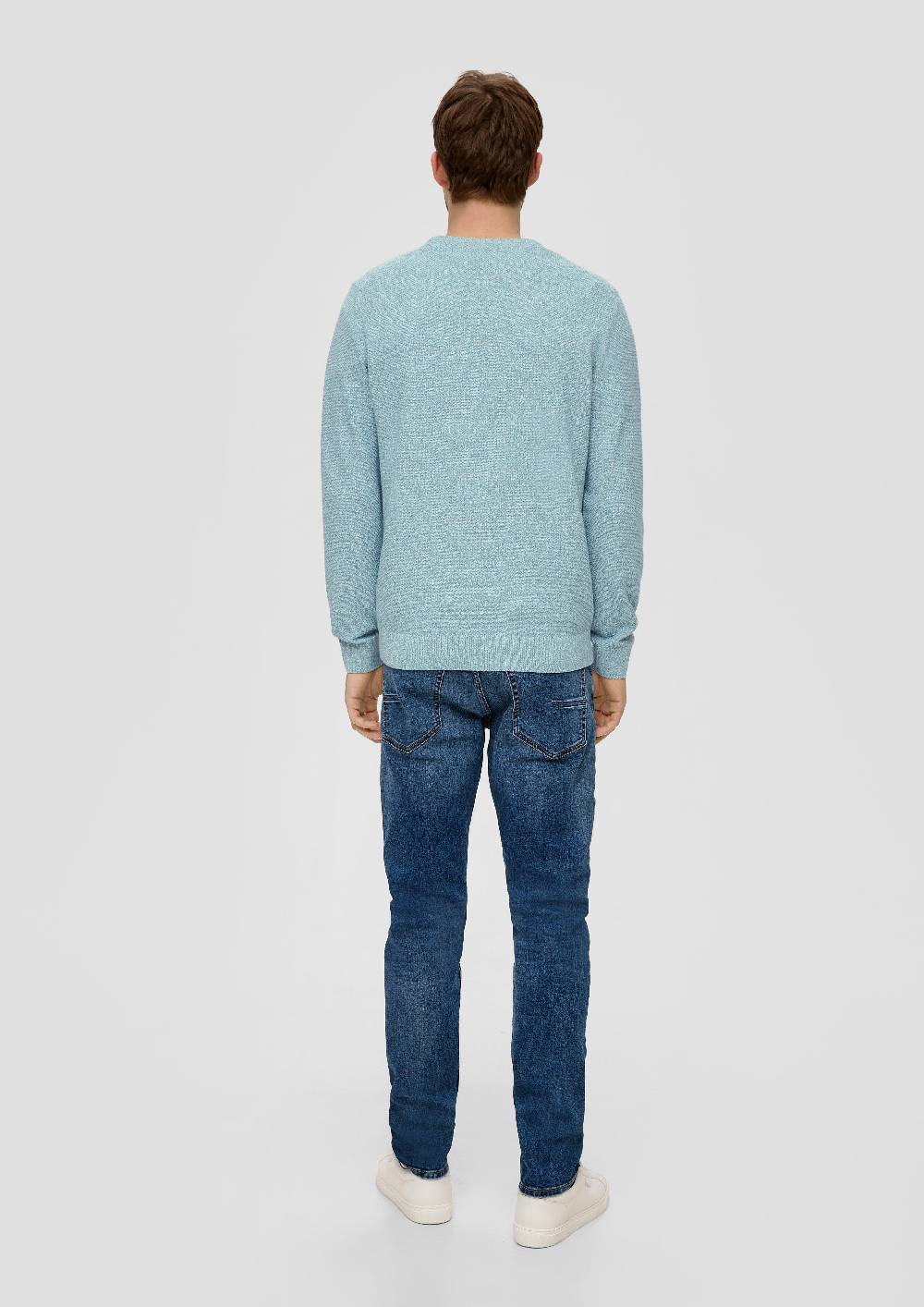 S.Oliver Feinstrickpullover mit Crew Neck Fabrikladen