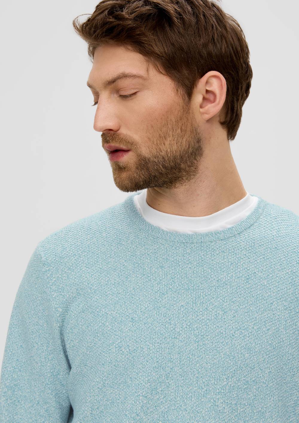 S.Oliver Feinstrickpullover mit Crew Neck Fabrikladen