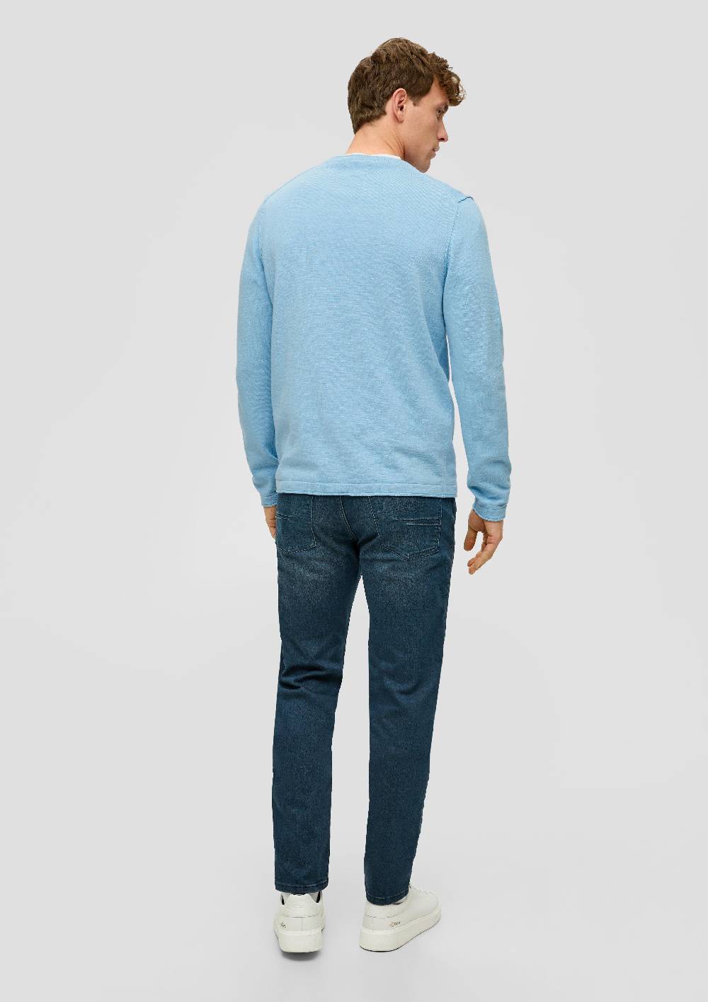 S.Oliver Strickpullover mit Rollkante Speichern exportieren