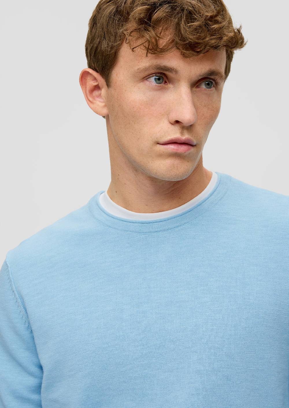 S.Oliver Strickpullover mit Rollkante Speichern exportieren