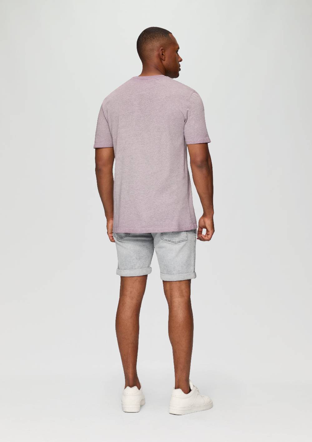 S.Oliver T-Shirt aus Baumwollmix mit Wascheffekt 50% Rabatt für begrenzte Zeit
