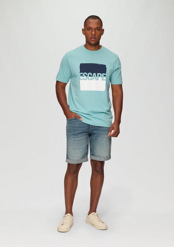 S.Oliver Jeans-Bermuda John / Regular Fit / Mid Rise / im Used-Look Rabatte dieses Monats