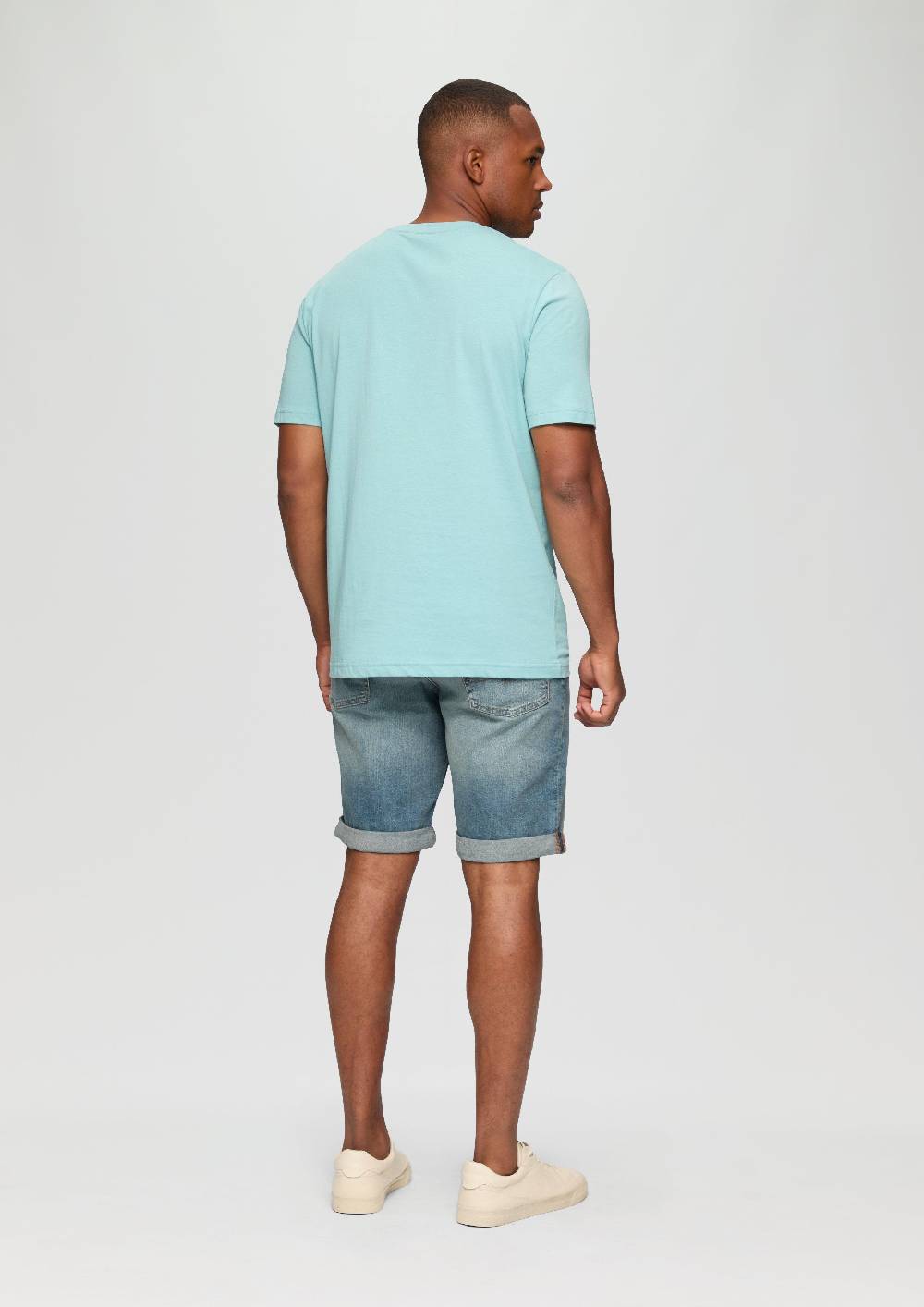 S.Oliver Jeans-Bermuda John / Regular Fit / Mid Rise / im Used-Look Rabatte dieses Monats