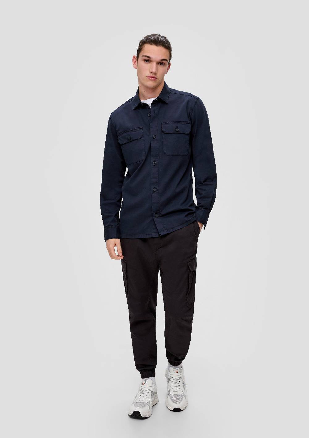 S.Oliver Overshirt mit Brusttaschen 2025