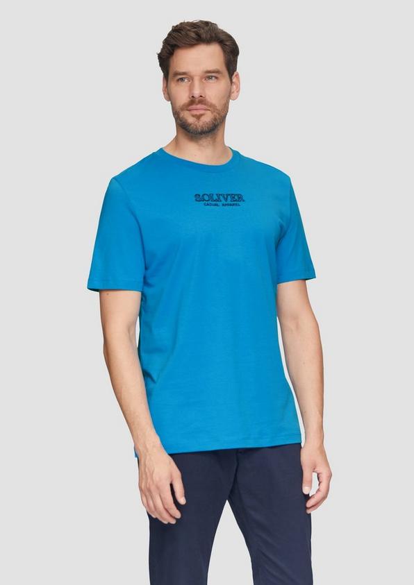 S.Oliver T-Shirt mit Logo-Motiven aus reiner Baumwolle Hotsell