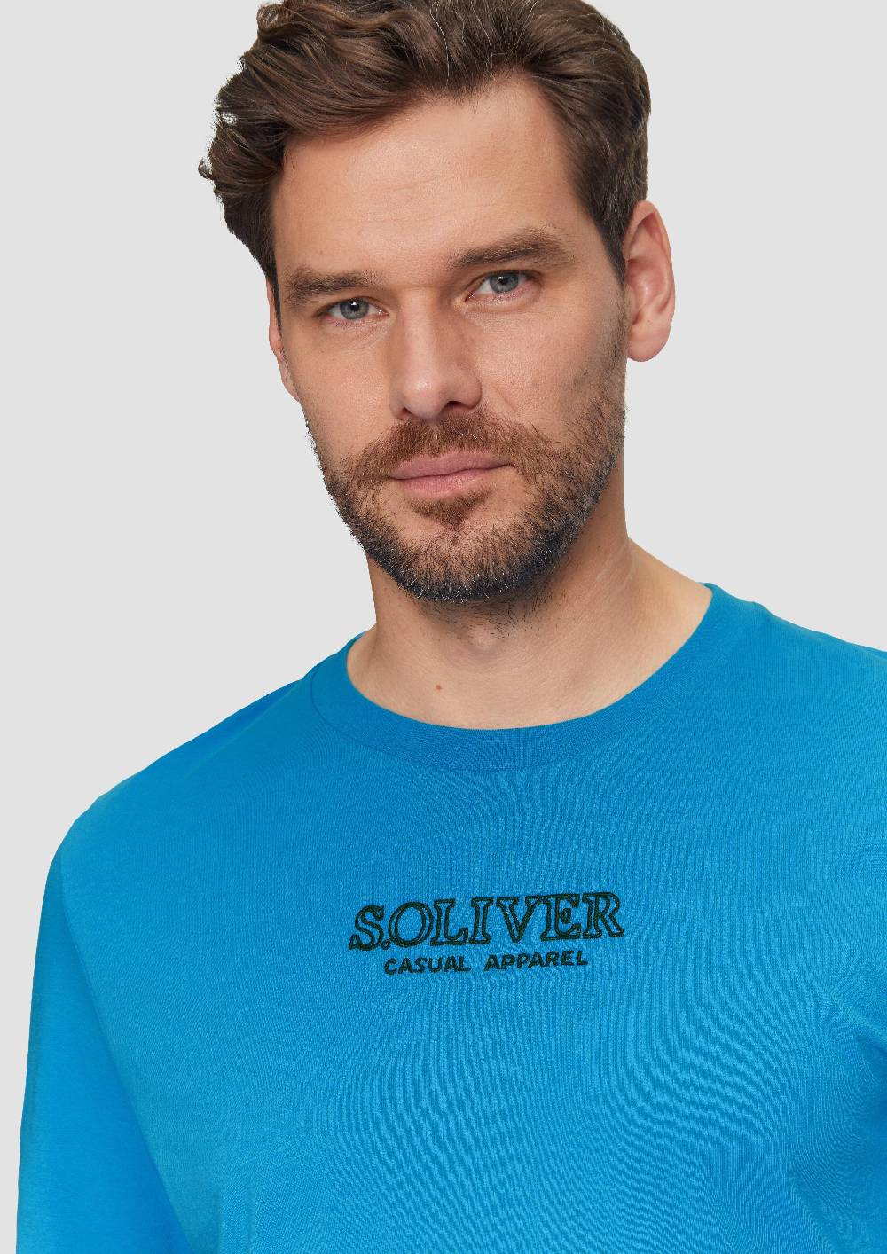 S.Oliver T-Shirt mit Logo-Motiven aus reiner Baumwolle Hotsell