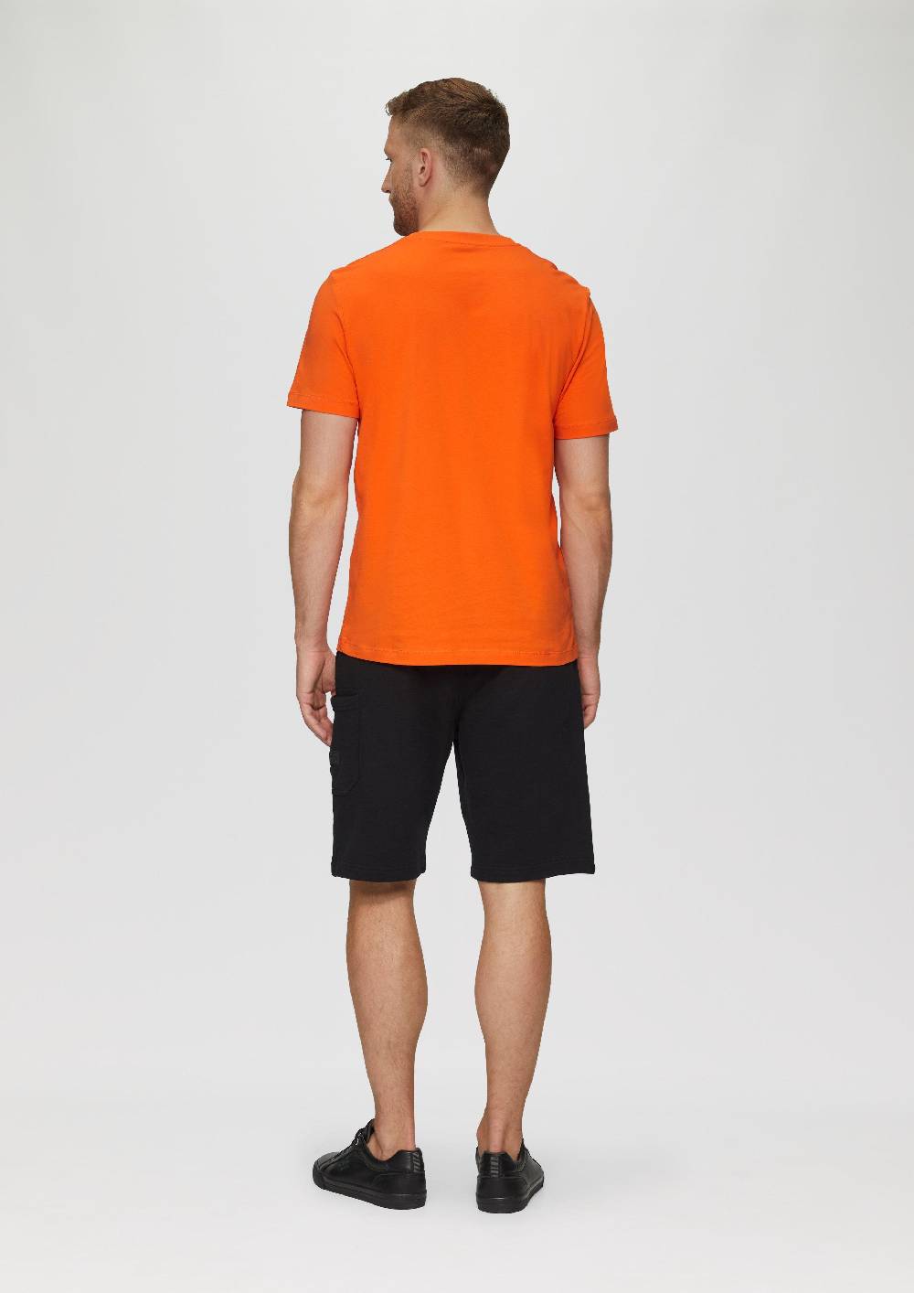 S.Oliver T-Shirt mit Logo-Motiven aus reiner Baumwolle im Angebot