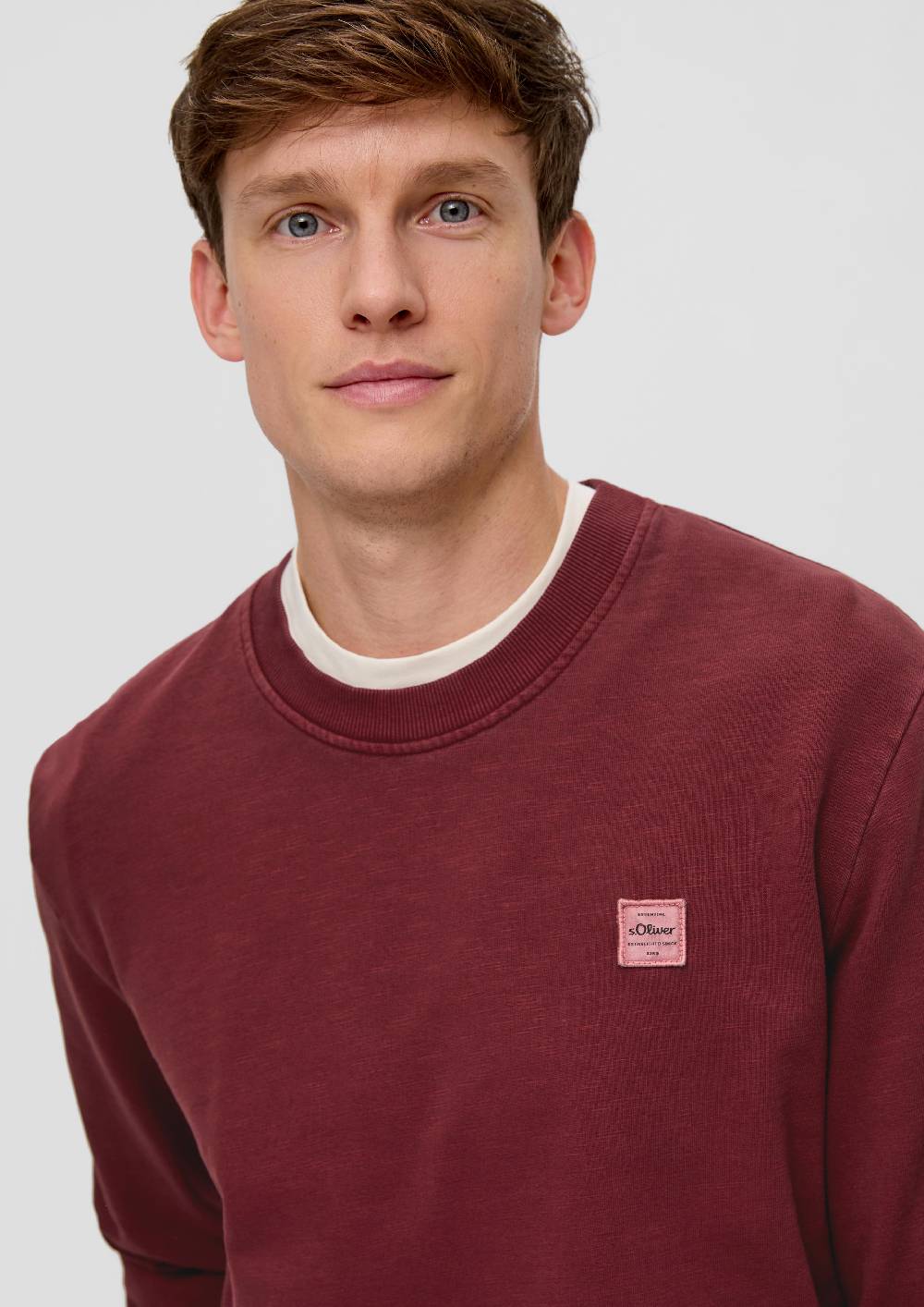 S.Oliver Sweatshirt aus reiner Baumwolle Günstiger Verkauf