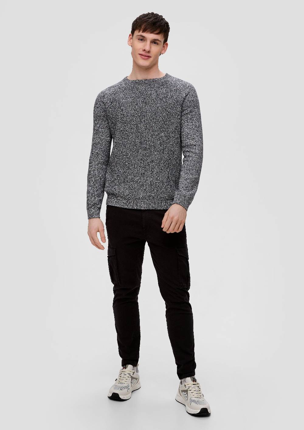 S.Oliver Strickpullover mit Raglanärmeln Limitierter Zeitrabatt