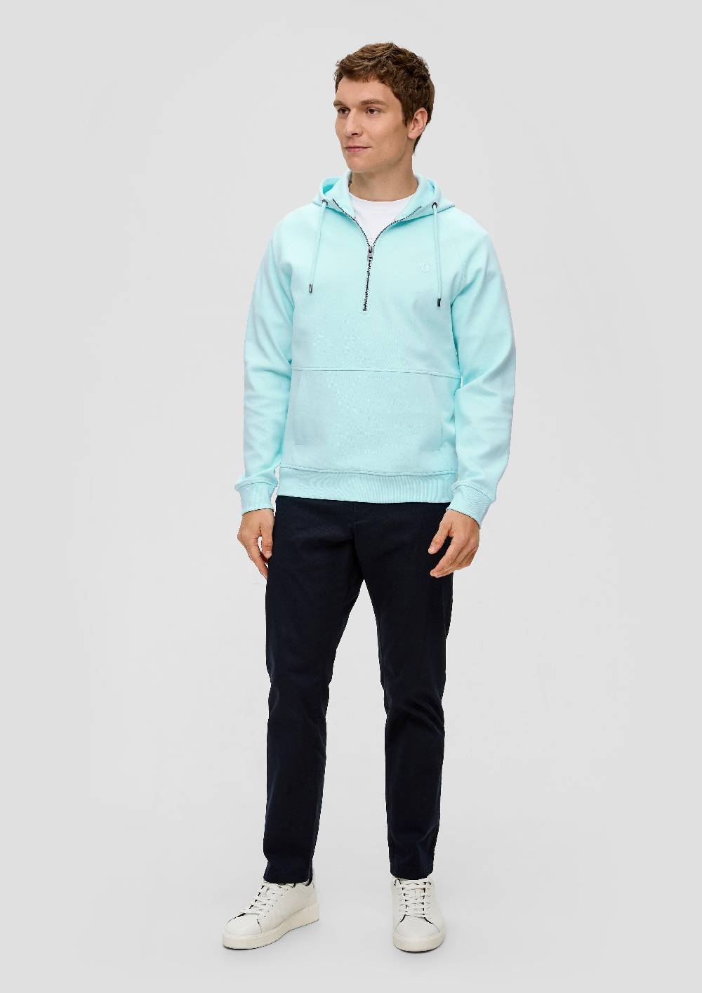S.Oliver Hoodie-Sweatshirt aus Baumwollmix Sonderangebot