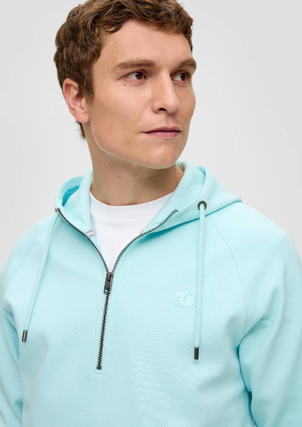S.Oliver Hoodie-Sweatshirt aus Baumwollmix Sonderangebot