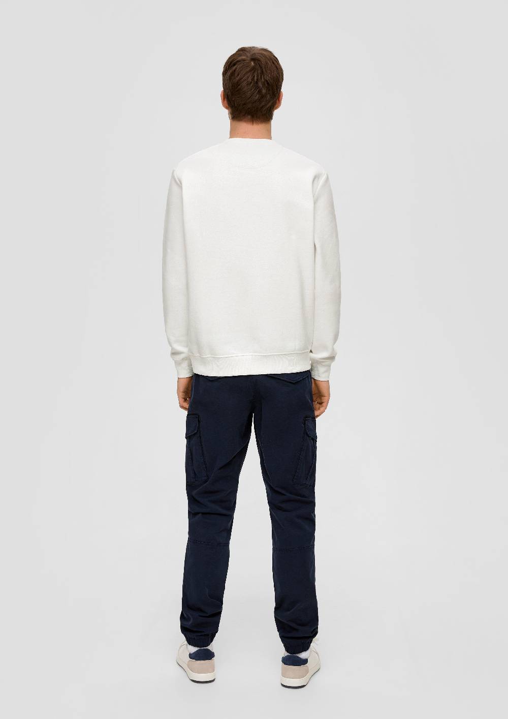 S.Oliver Sweatshirt mit Logo-Detail Großer Ausverkauf