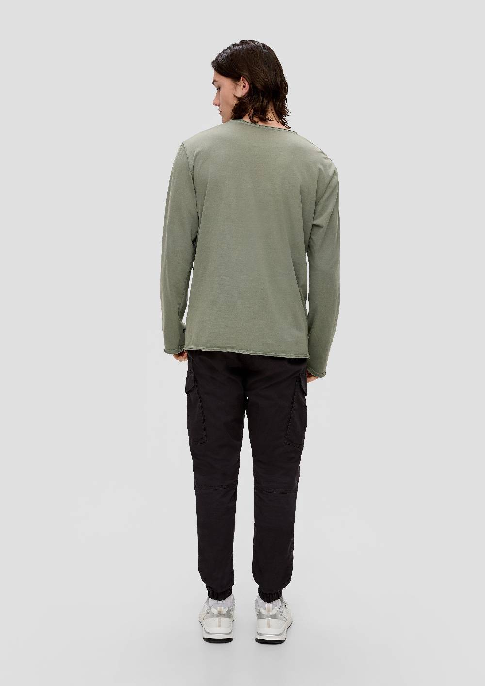 S.Oliver Longsleeve mit Rollsäumen Begrenztes Angebot