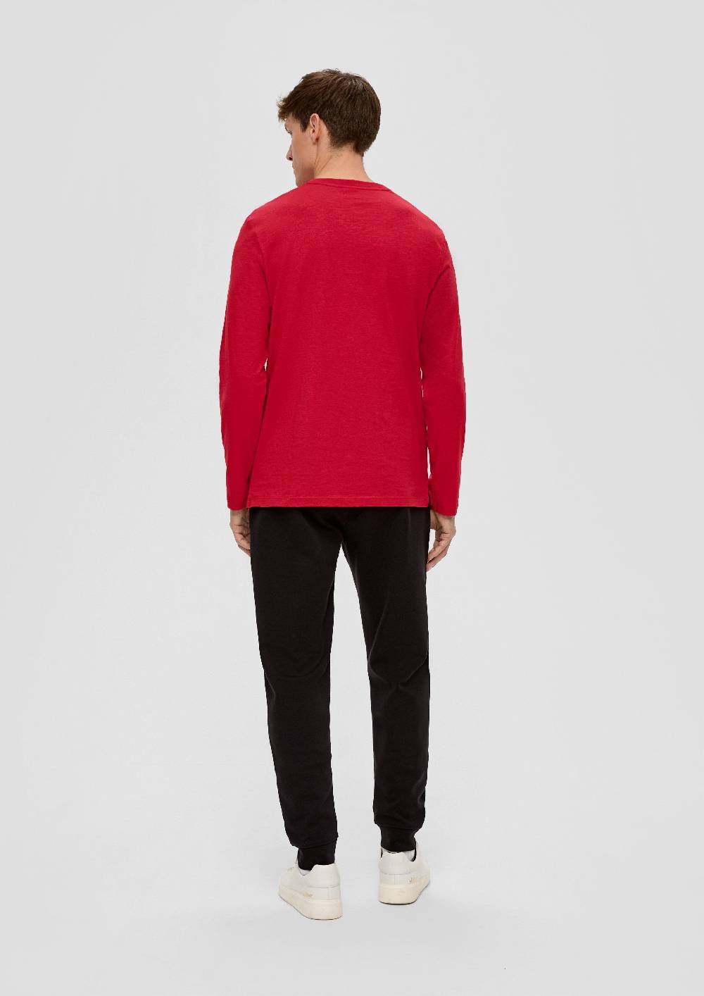 S.Oliver Longsleeve mit Flammgarnstruktur Online Shopping
