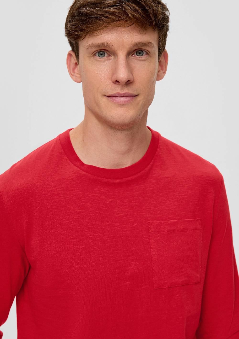 S.Oliver Longsleeve mit Flammgarnstruktur Online Shopping