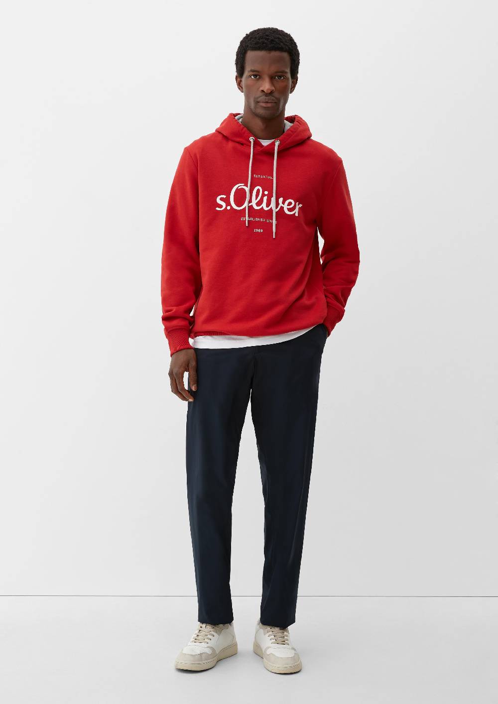 S.Oliver Hoodie mit Frontprint Weihnachtsangebot