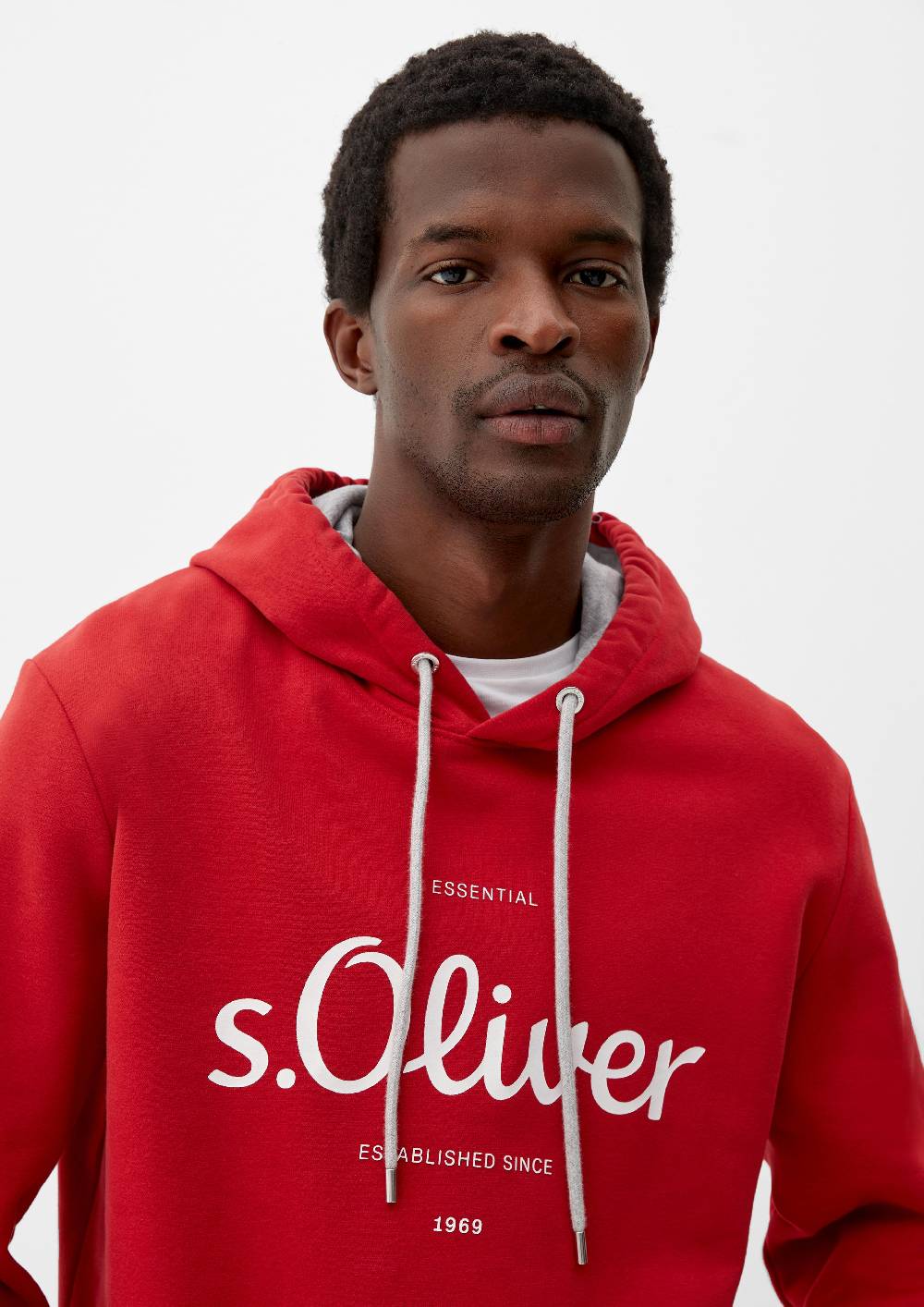 S.Oliver Hoodie mit Frontprint Weihnachtsangebot