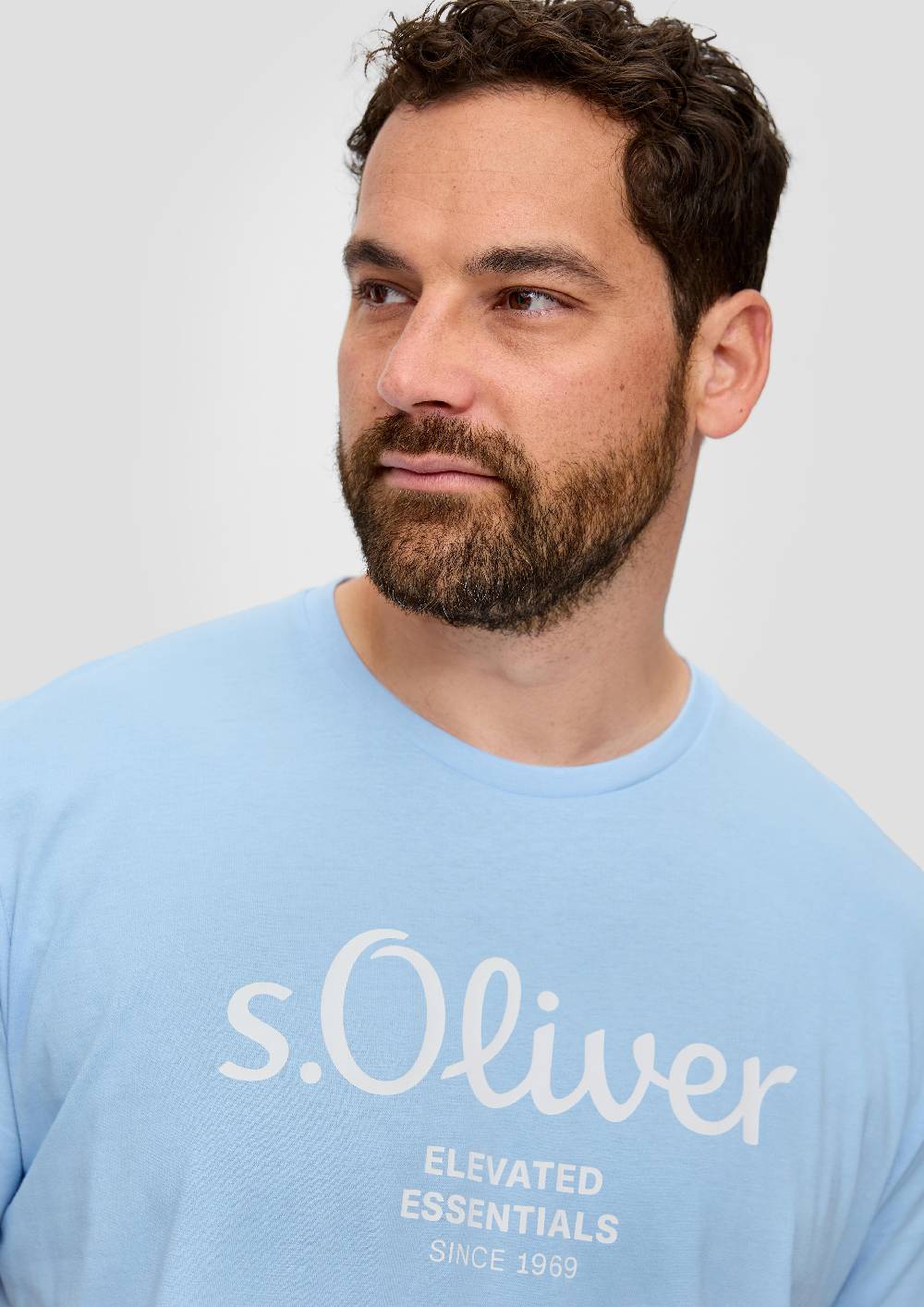 S.Oliver T-Shirt mit Label-Print Heißer Verkauf