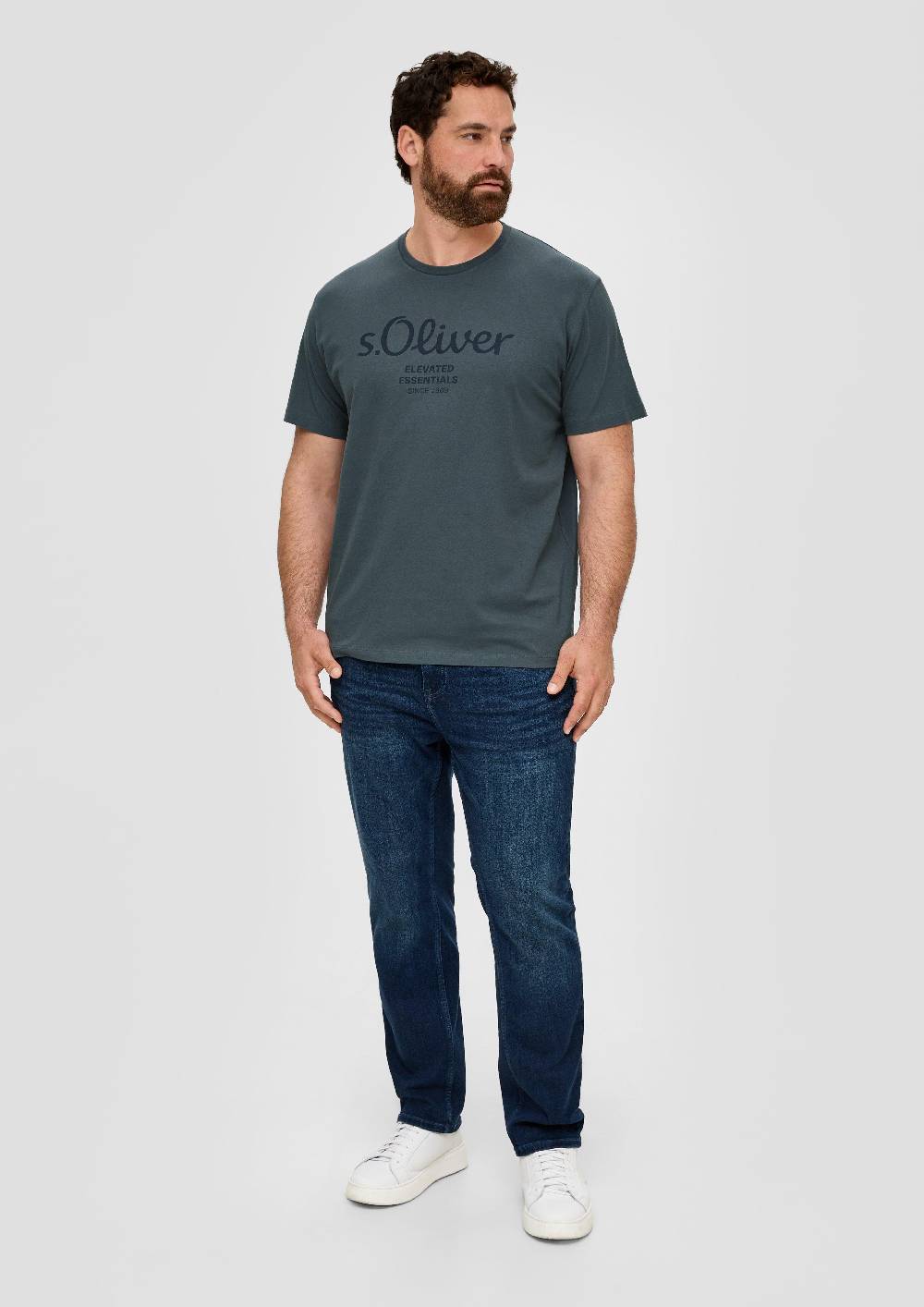 S.Oliver T-Shirt mit Logo-Print Top Angebot