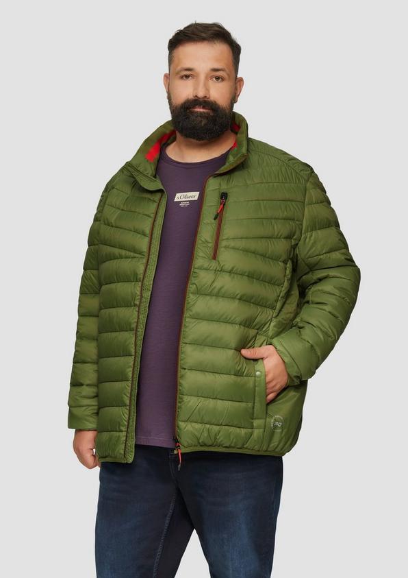 S.Oliver Wasserabweisende Steppjacke aus recyceltem Polyester Kauf eins, bekomm eins gratis