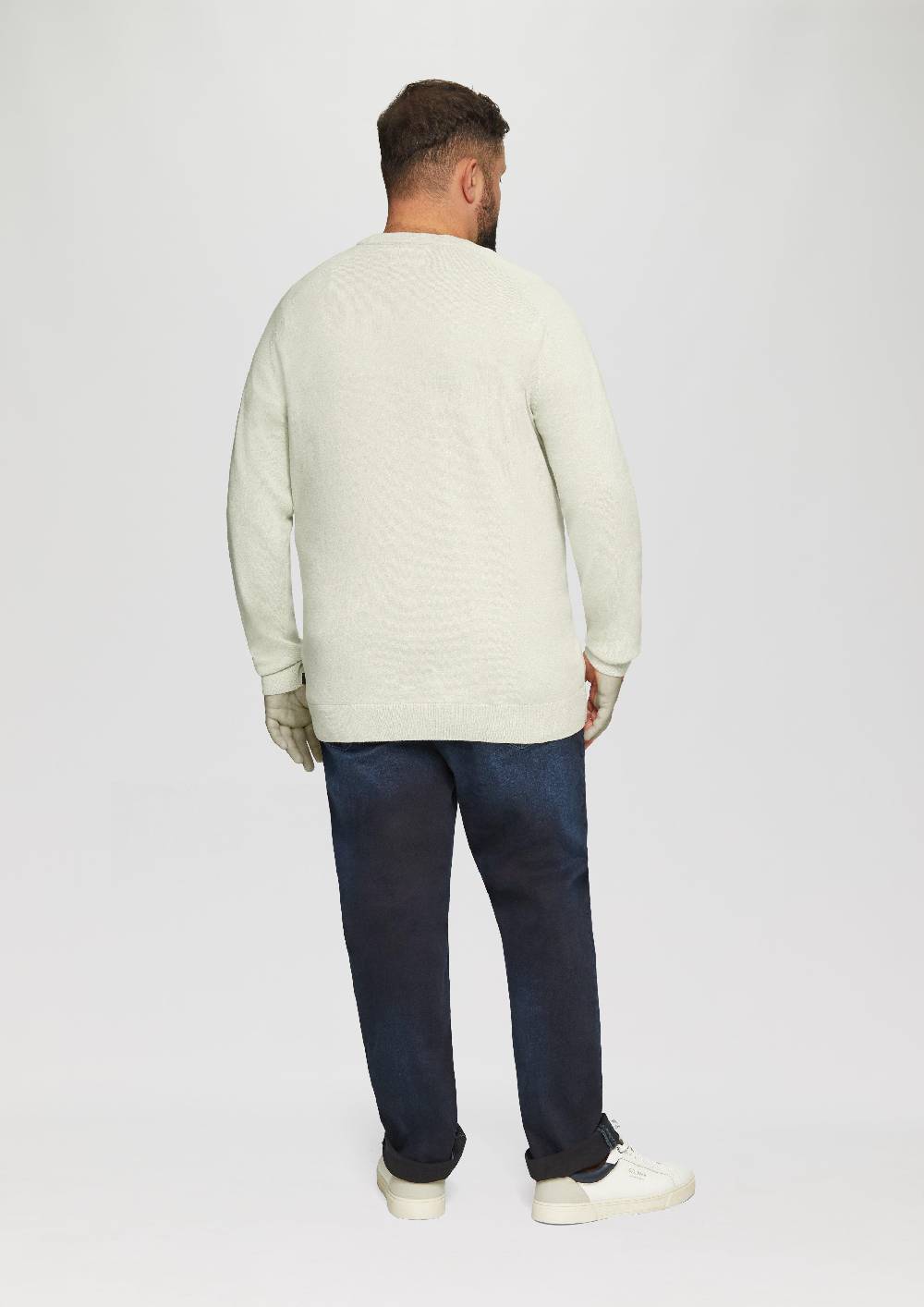 S.Oliver Strickpullover mit Rippbündchen Kostenlose Rückgabe