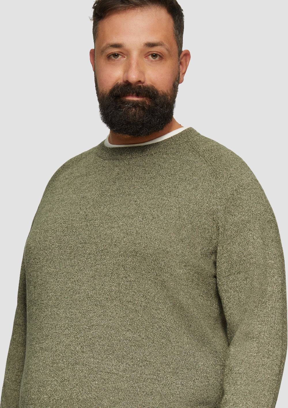 S.Oliver Strickpullover mit Rippbündchen Begrenzte Freigabe