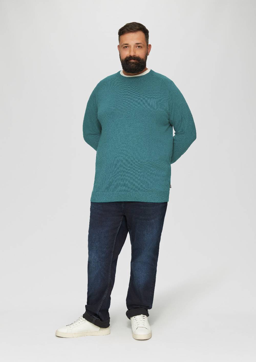 S.Oliver Strickpullover mit Rippbündchen 50% Rabatt für begrenzte Zeit