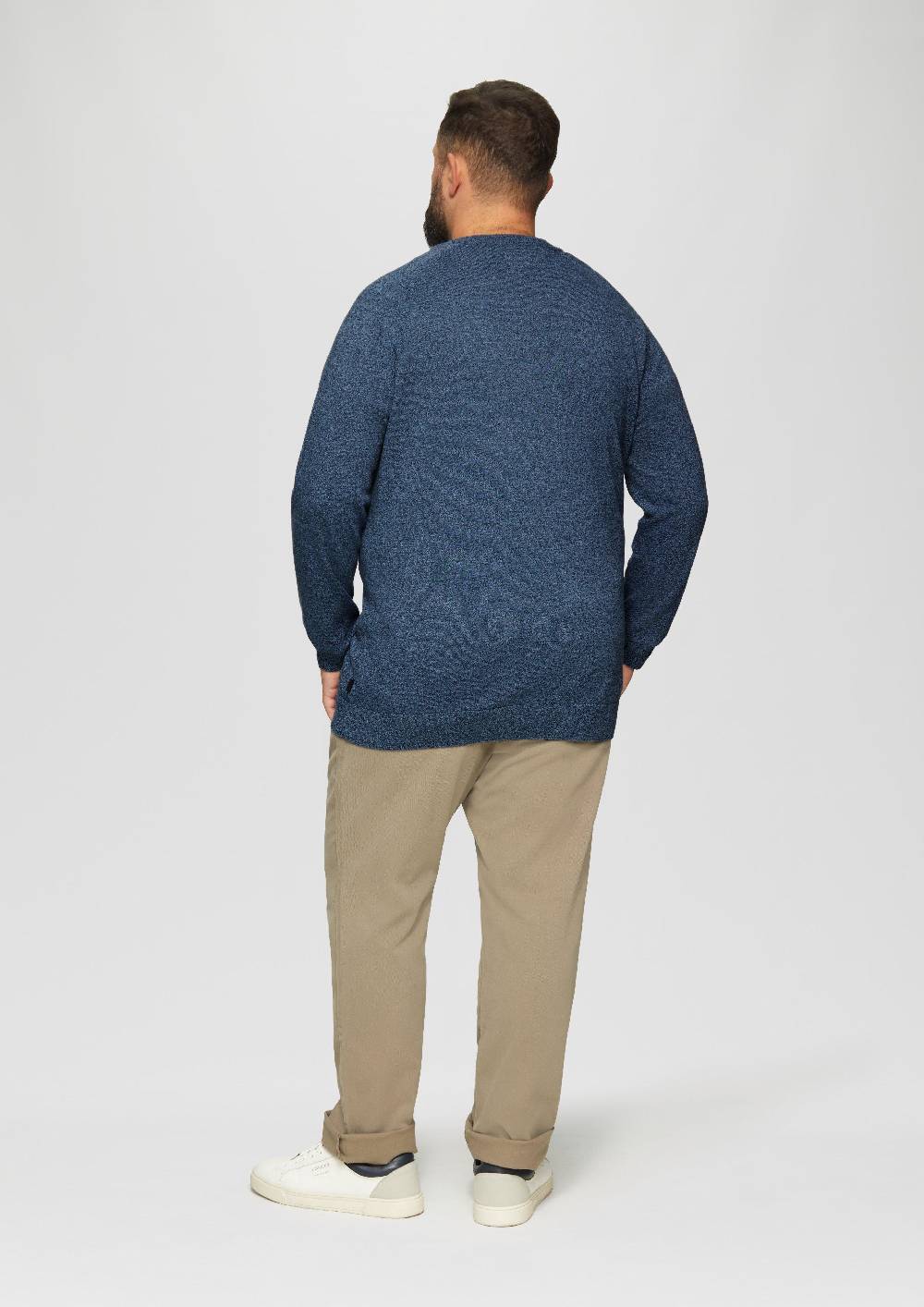 S.Oliver Strickpullover mit Rippbündchen Rabatte dieses Monats