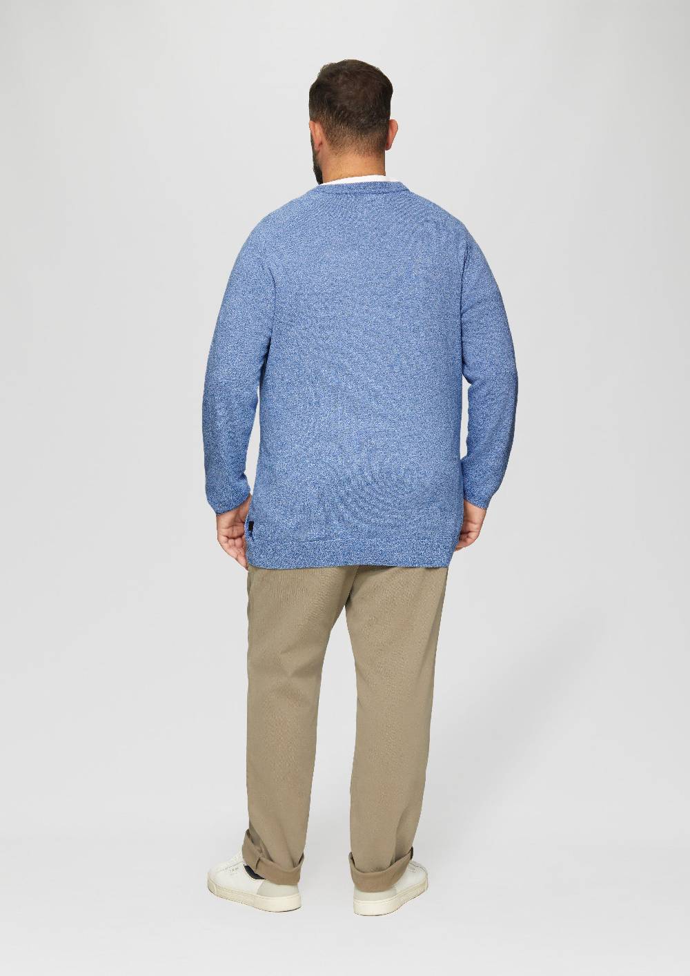 S.Oliver Strickpullover mit Rippbündchen 2025