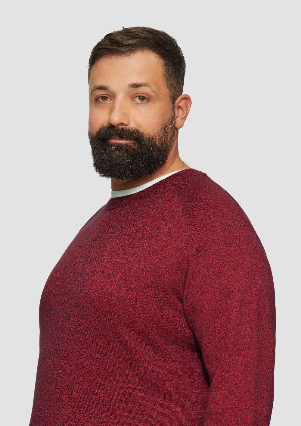 S.Oliver Strickpullover mit Rippbündchen Online