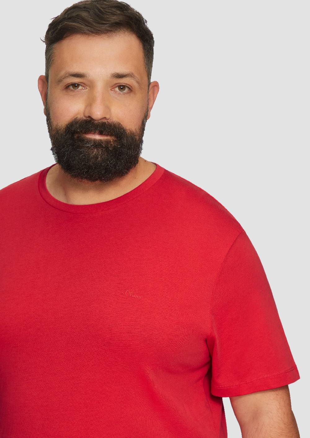 S.Oliver T-Shirt aus reiner Baumwolle Günstiger Verkauf