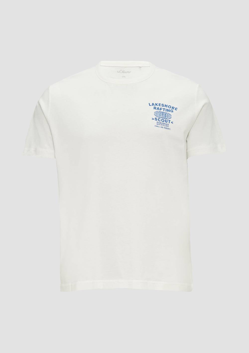 S.Oliver Baumwollshirt mit Frontprint Sonderangebot