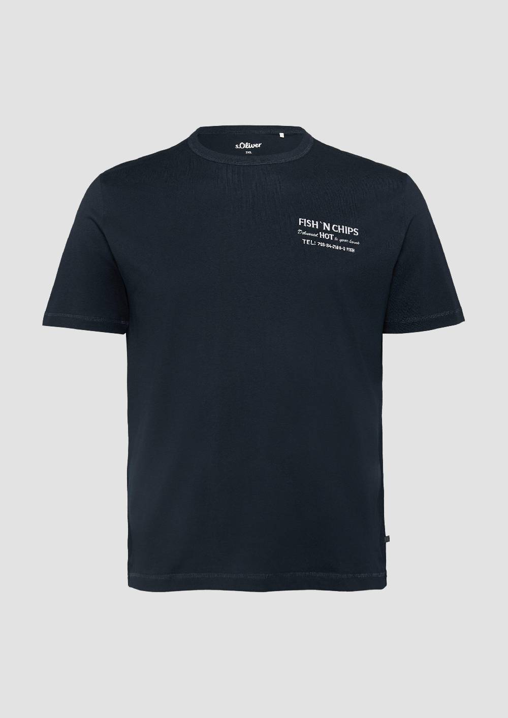 S.Oliver Baumwollshirt mit Frontprint Günstig kaufen