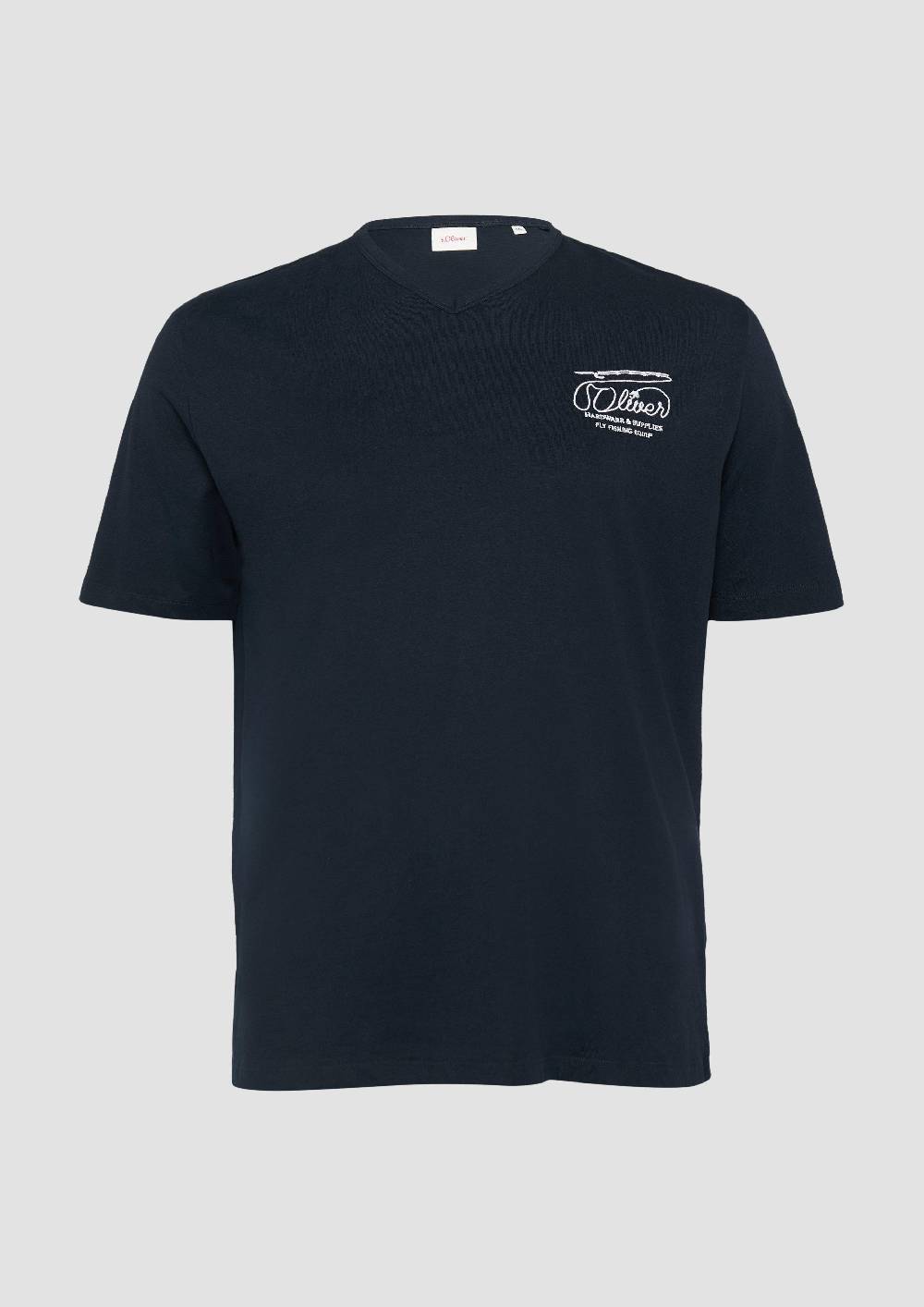 S.Oliver T-Shirt mit Logo-Stickerei Flash Sale