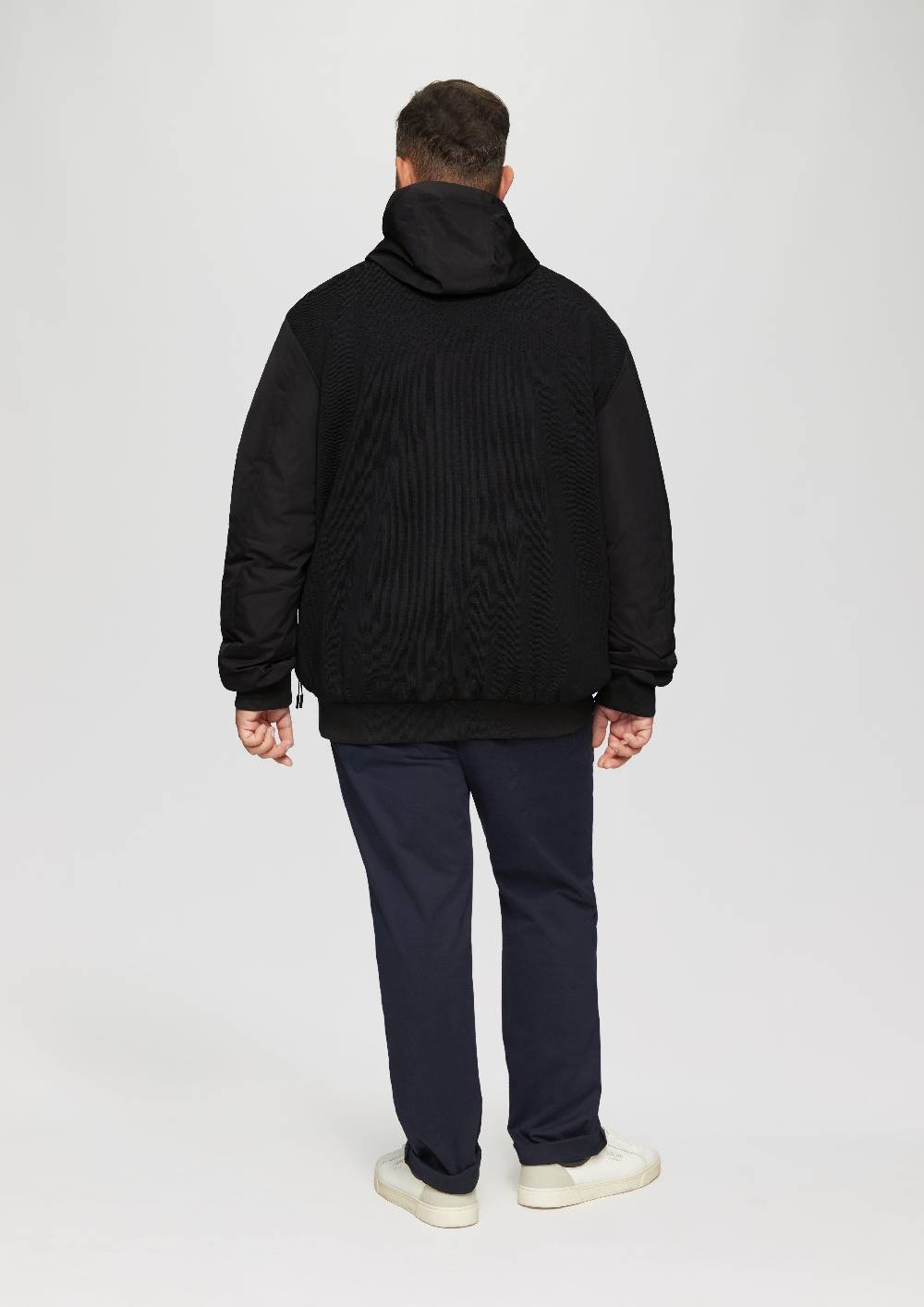 S.Oliver Hybrid-Jacke mit Strickelementen Osterangebot