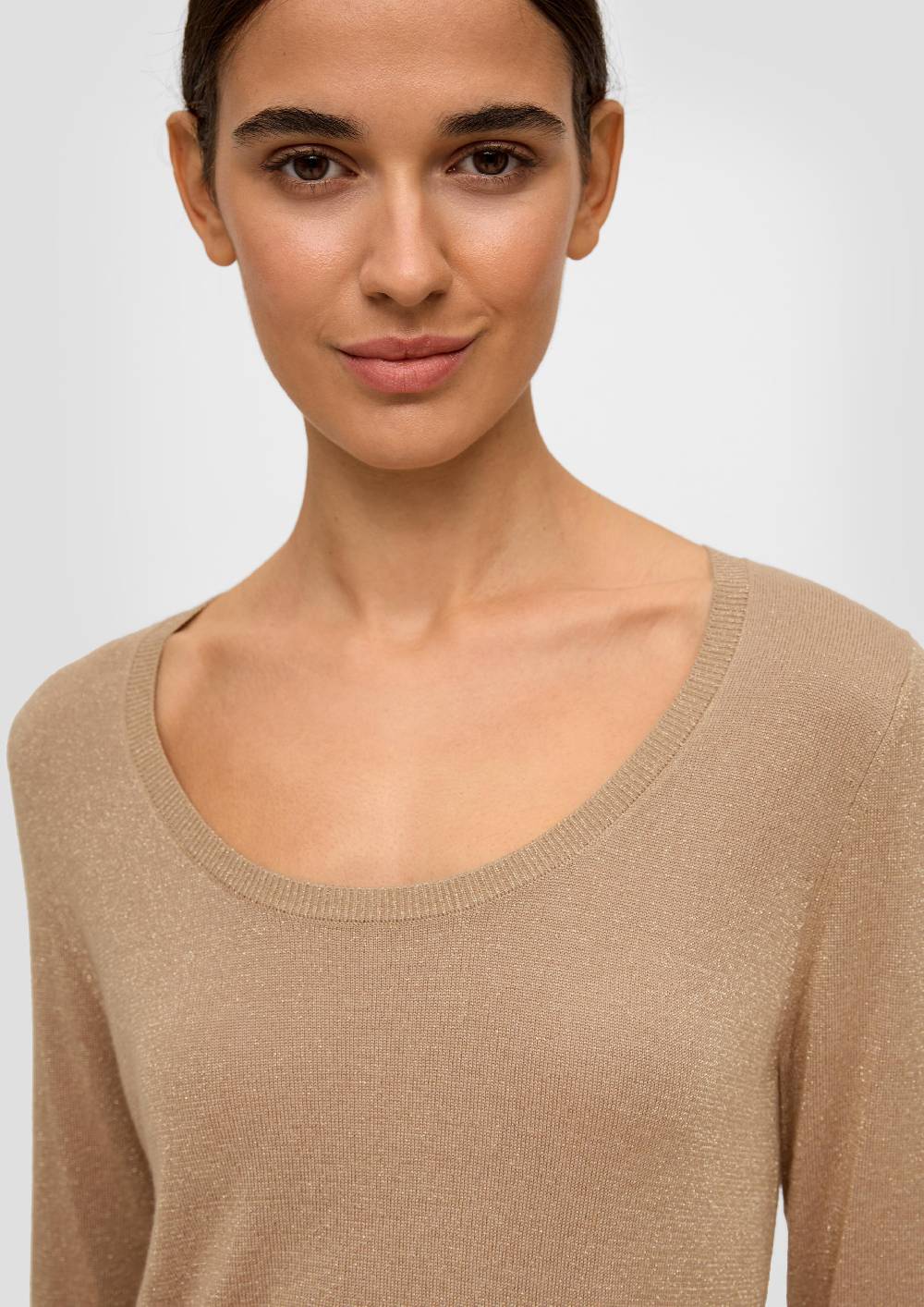 S.Oliver Strickpullover mit Glitzergarn Blitzangebot