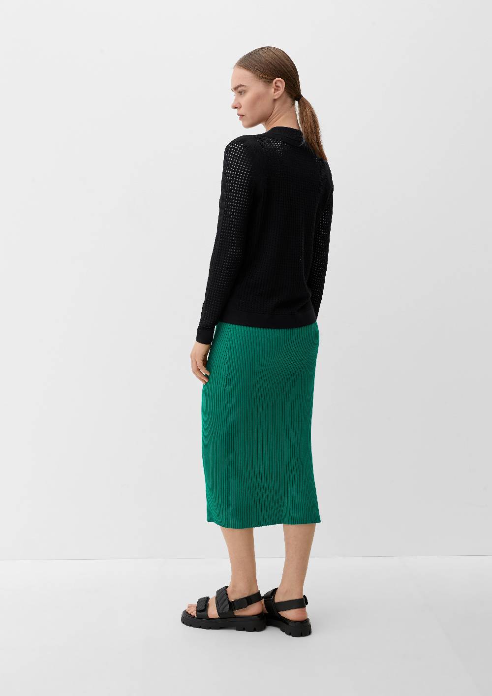 S.Oliver Pullover mit Lochmuster Begrenzte Freigabe