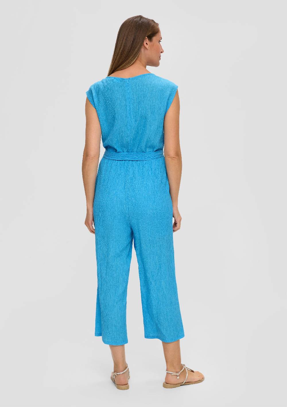 S.Oliver Jumpsuit mit Wasserfallausschnitt Neueste Stile