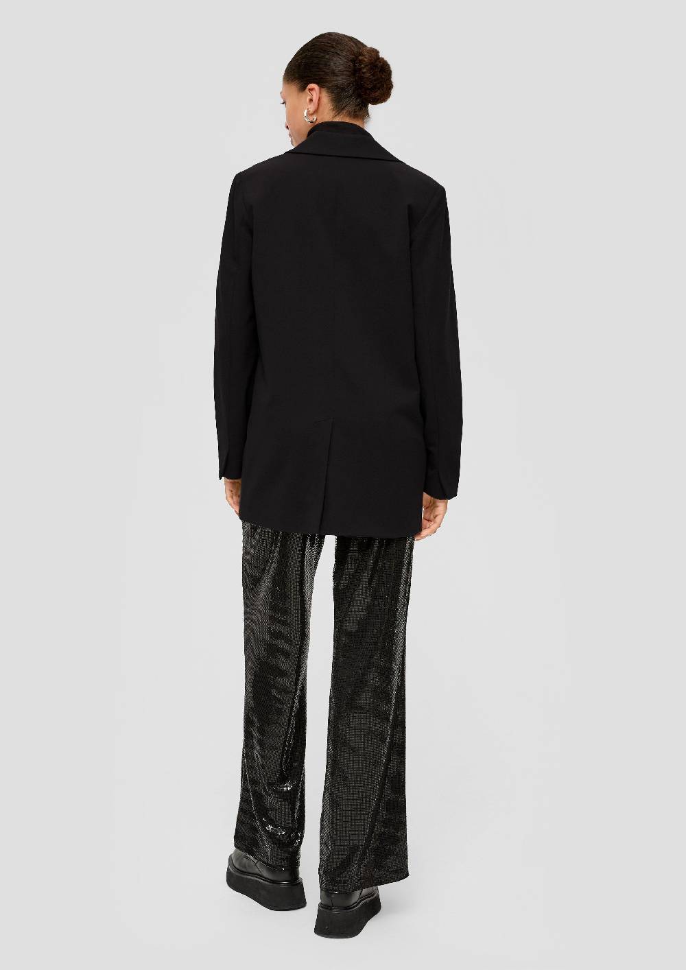 S.Oliver Blazer mit Satin-Kragen Letzte 2 Tage