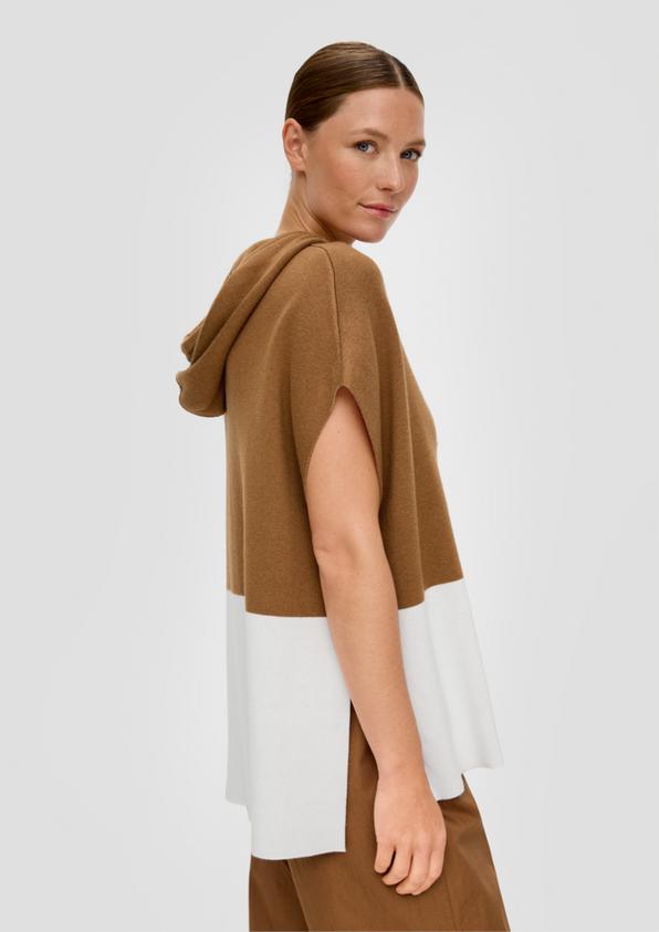 S.Oliver Strickponcho aus Viskosemix Bis zu 50% Rabatt