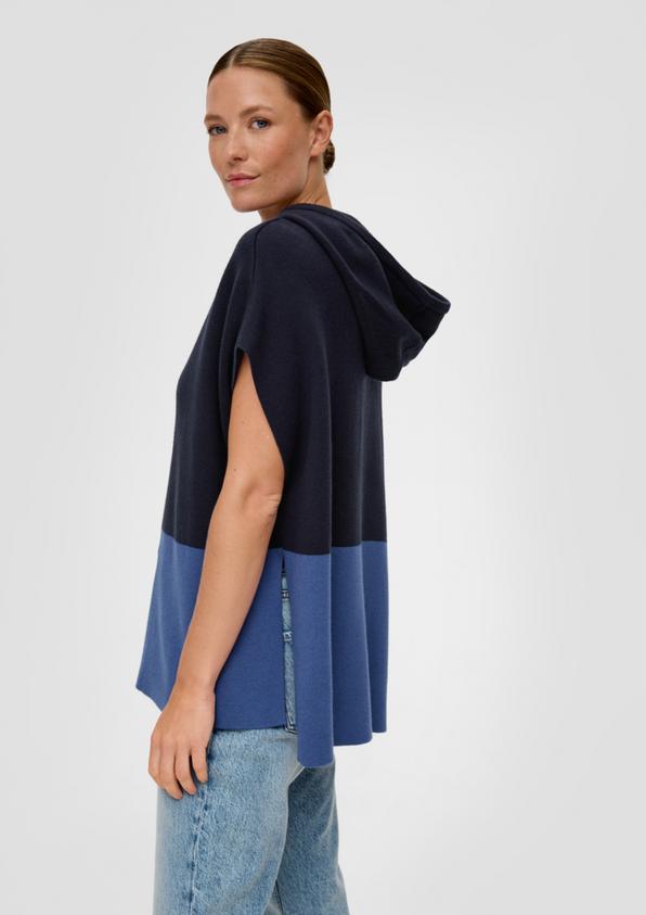 S.Oliver Strickponcho aus Viskosemix Bis zu 60% Rabatt