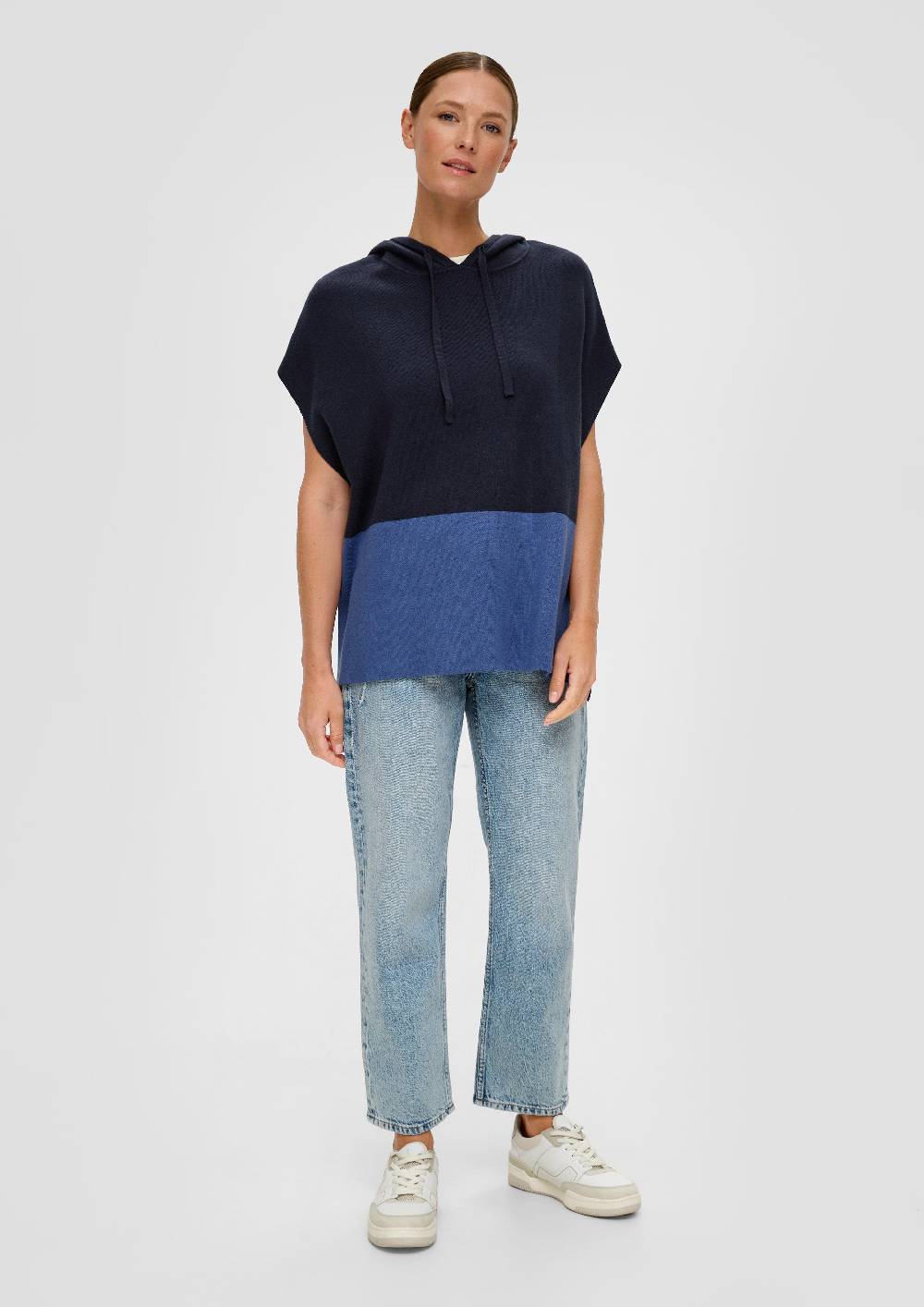 S.Oliver Strickponcho aus Viskosemix Bis zu 60% Rabatt