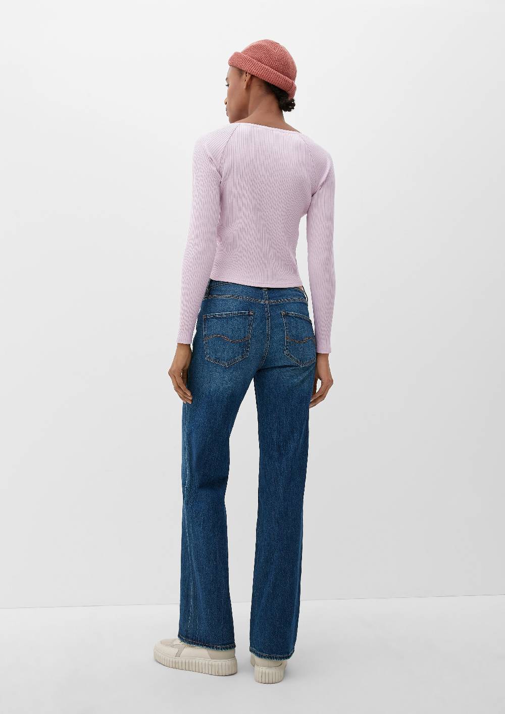 S.Oliver Longsleeve mit Rippstruktur Nur für heute