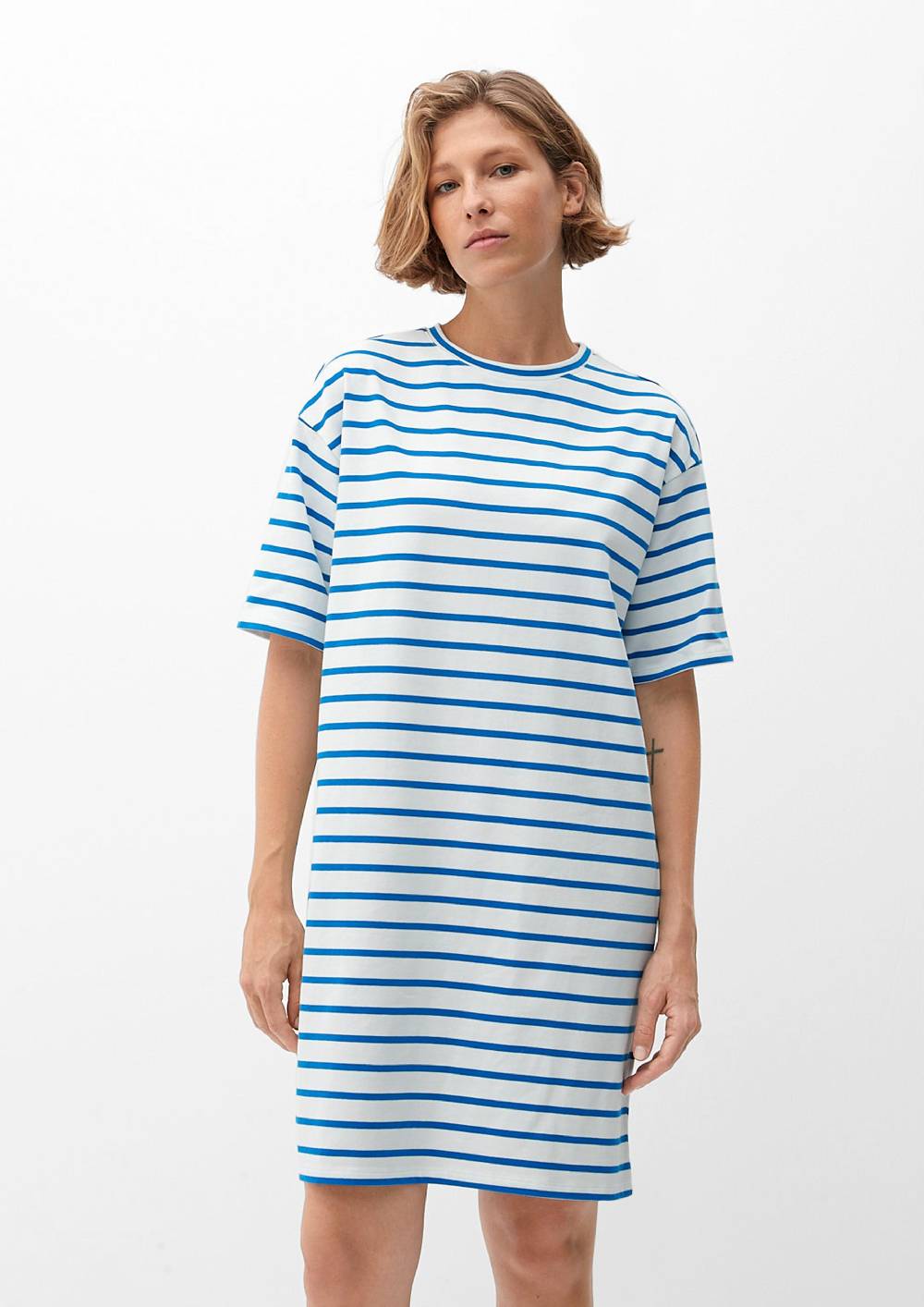 S.Oliver Sweatkleid mit Streifen Bis zu 55% Rabatt