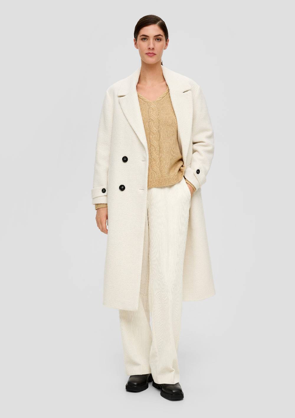 S.Oliver Strickpullover mit V-Ausschnitt Clearance-Verkauf