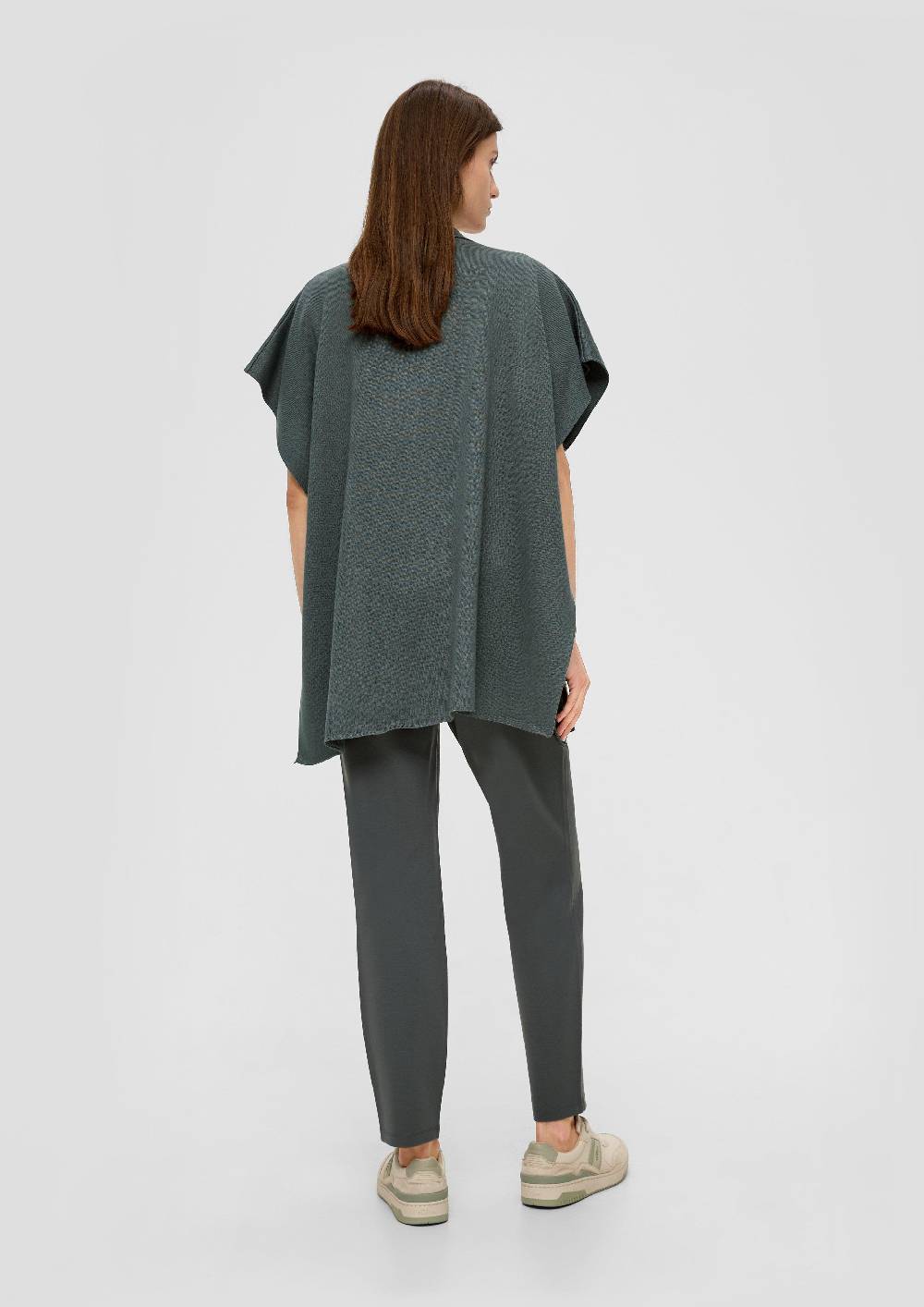 S.Oliver Strickponcho aus Viskosemix Angebote